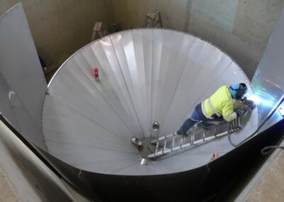 Instalace dosazovací nádrže